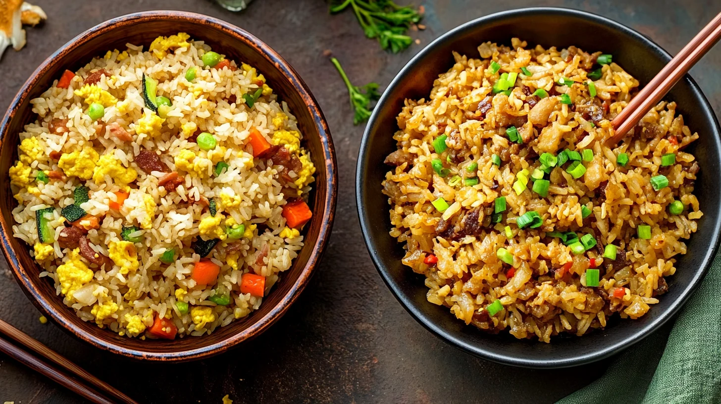 fried rice vs Chinese